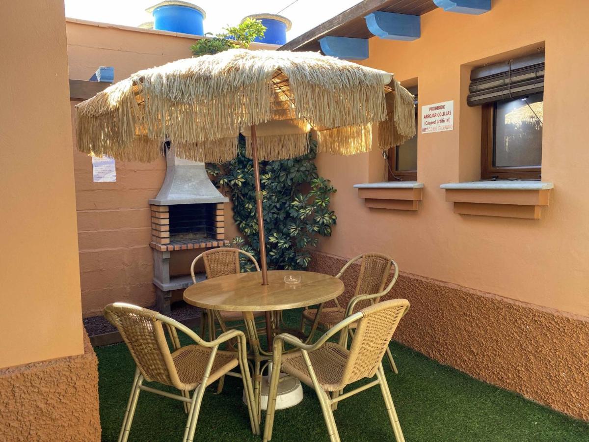 Estudio Con Jardincito Privado Barbacoa Y Piscina Cadix Extérieur photo